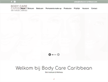 Tablet Screenshot of bodycare-caribbean.com